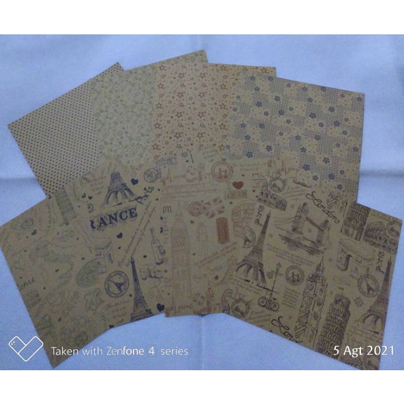 

Kertas Lipat Kertas Origami Motif (+- 20 lembar)