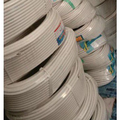 KABEL PUTIH NYM 2X1,5 NYMHYO 2X0,75 50Y , TEMBAGA KAWAT / SERABUT