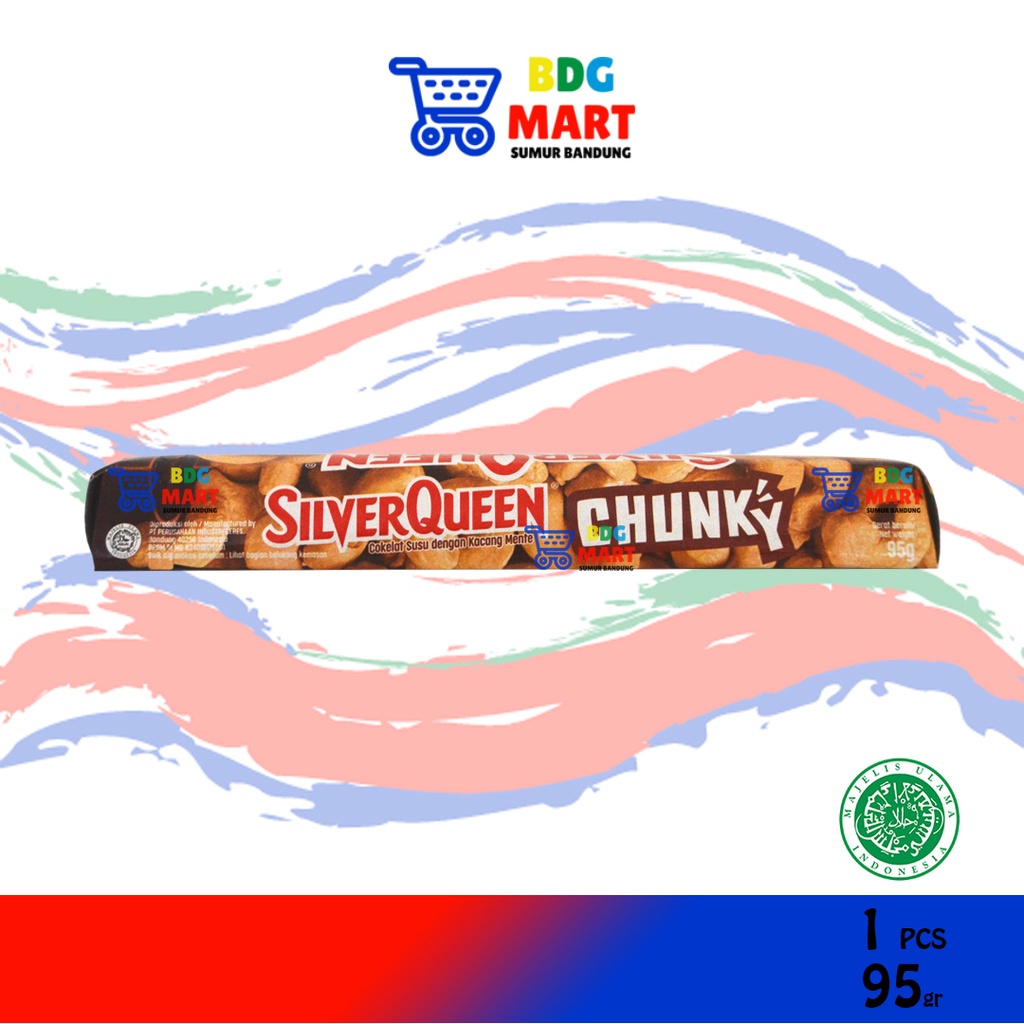 

SilverQueen Chunky Bar Cashew Coklat Susu Dengan Kacang Mede - 100gr