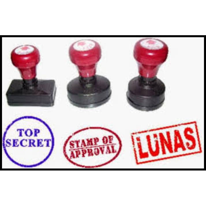 

(Murah!!) Stempel 1 Warna (Flash) Harga Distributor