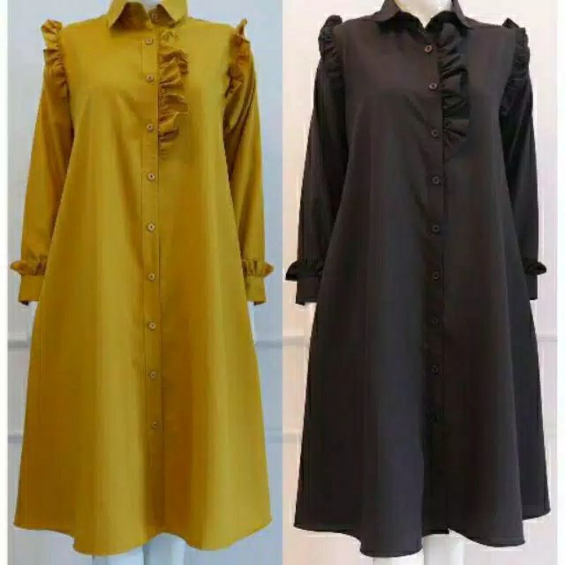 Baju tunik wanita terbaru / olla tunik / baju atasan wanita kekinian 2022