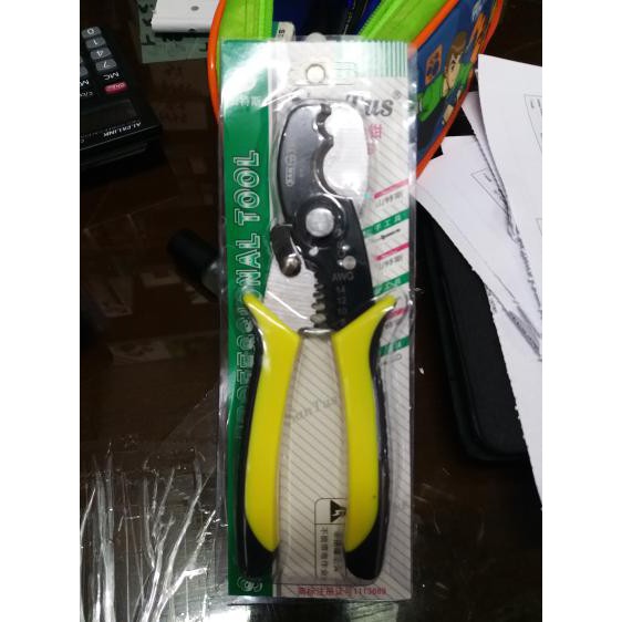 TANG KUPAS KABEL FIBER OPTIC SANTUS / TANG KUPAS KABEL MULTI FUNGSI