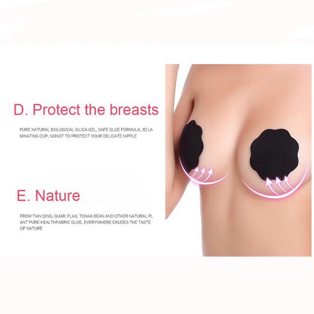 Nipple Pad Silicon Cover / Bra Pad Cover Penutup Puting Payudara Tempel Dalika
