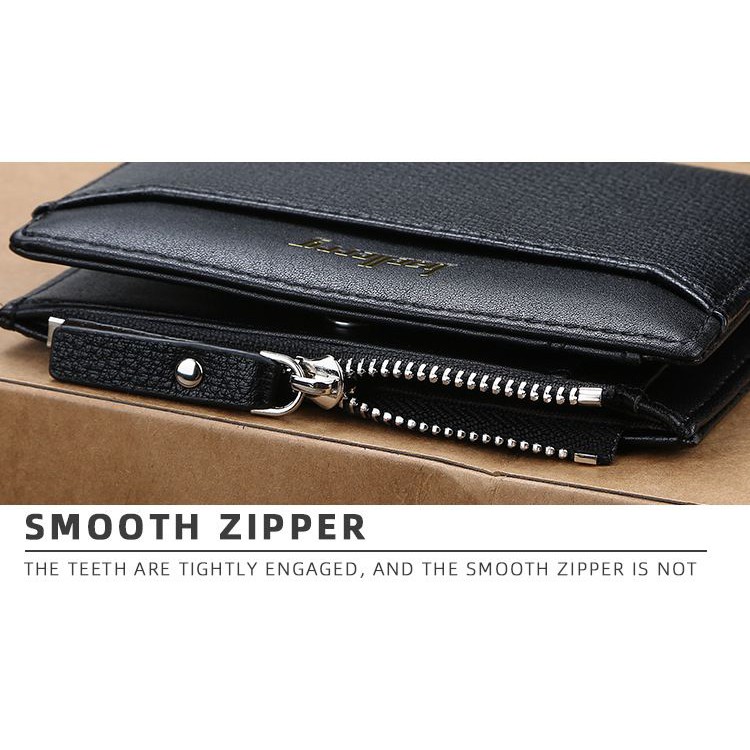 BAELLERRY DR023 Dompet Pria Bahan Kulit PU Leather Premium WATCHKITE WKOS