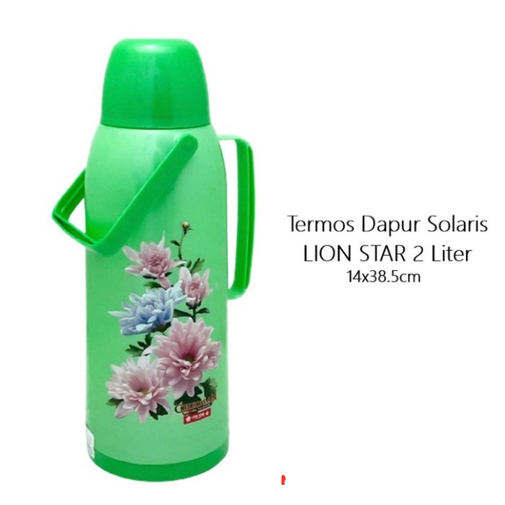 [DEASTORE] TERMOS AIR PANAS 2 LITER LION STAR SOLARIS 50H - FREE PACKING BUBBLE WRAP