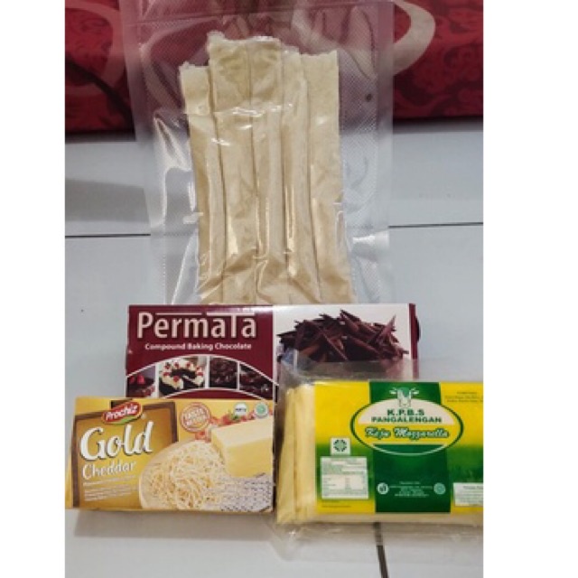 

PROMO KEJU AROMA CHEESE ROLL MURAH -COKLAT & MOZARELLA
