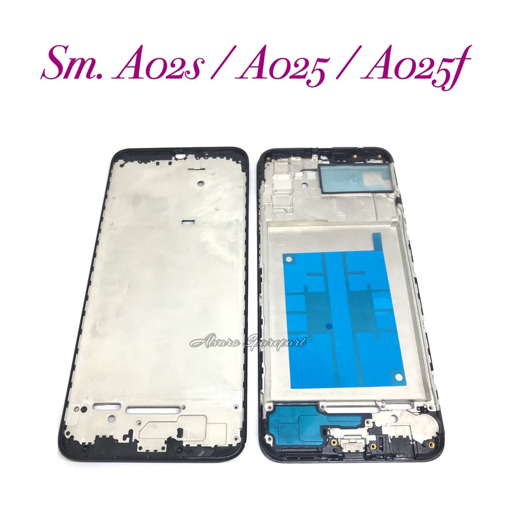 FRAME SAMSUNG A02S A025 A025F - TATAKAN LCD TULANG TENGAH LCD