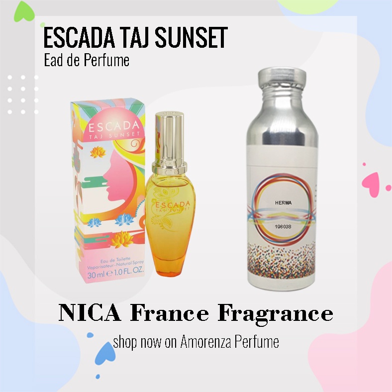 Bibit Parfum Murni ESCADA TAJ SUNSET - COUCHER Nica Fragrance 100ml