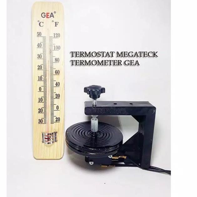 

Diskon✔️paket termostat kapsul megatek dan termometer kayu Unesco mesin tetas|SQ2