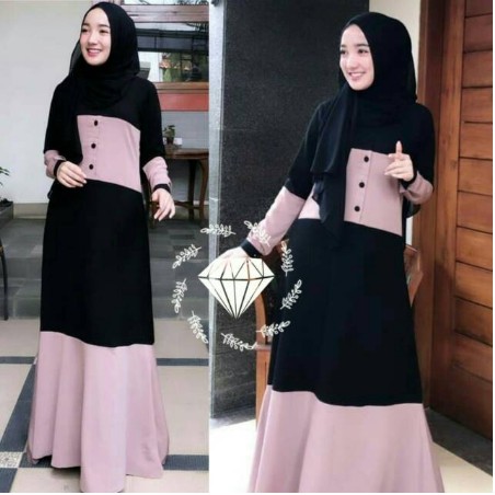 BAJU GAMIS TERBARU 2021 / GAMIS ETHICA RAINAMI 03 / GAMIS SIMPLE / GAMIS MODERN / DRESS CANTIK