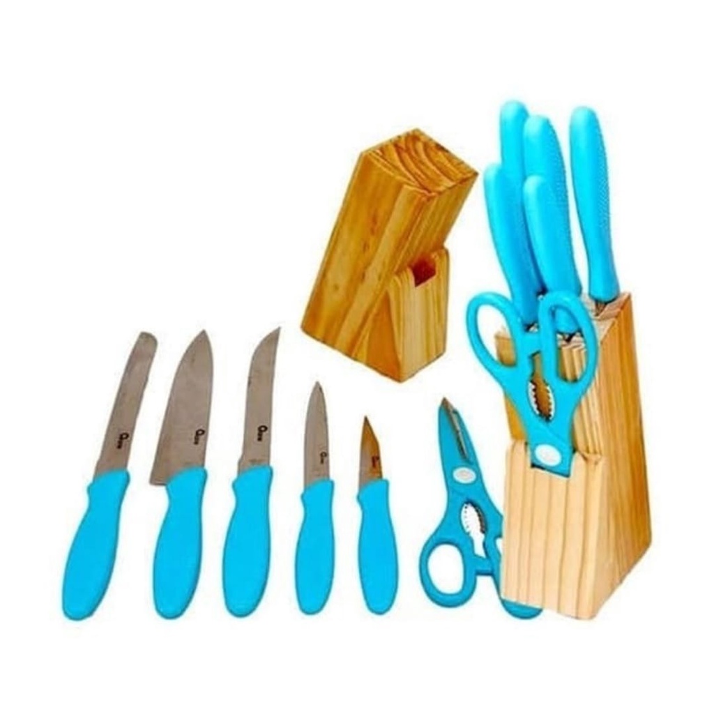 Pisau Set Oxone OX 961 Pisau Dapur Oxone 961 Pisau Warna Knife Set Oxone OX961 Knive Set Oxone OX-961