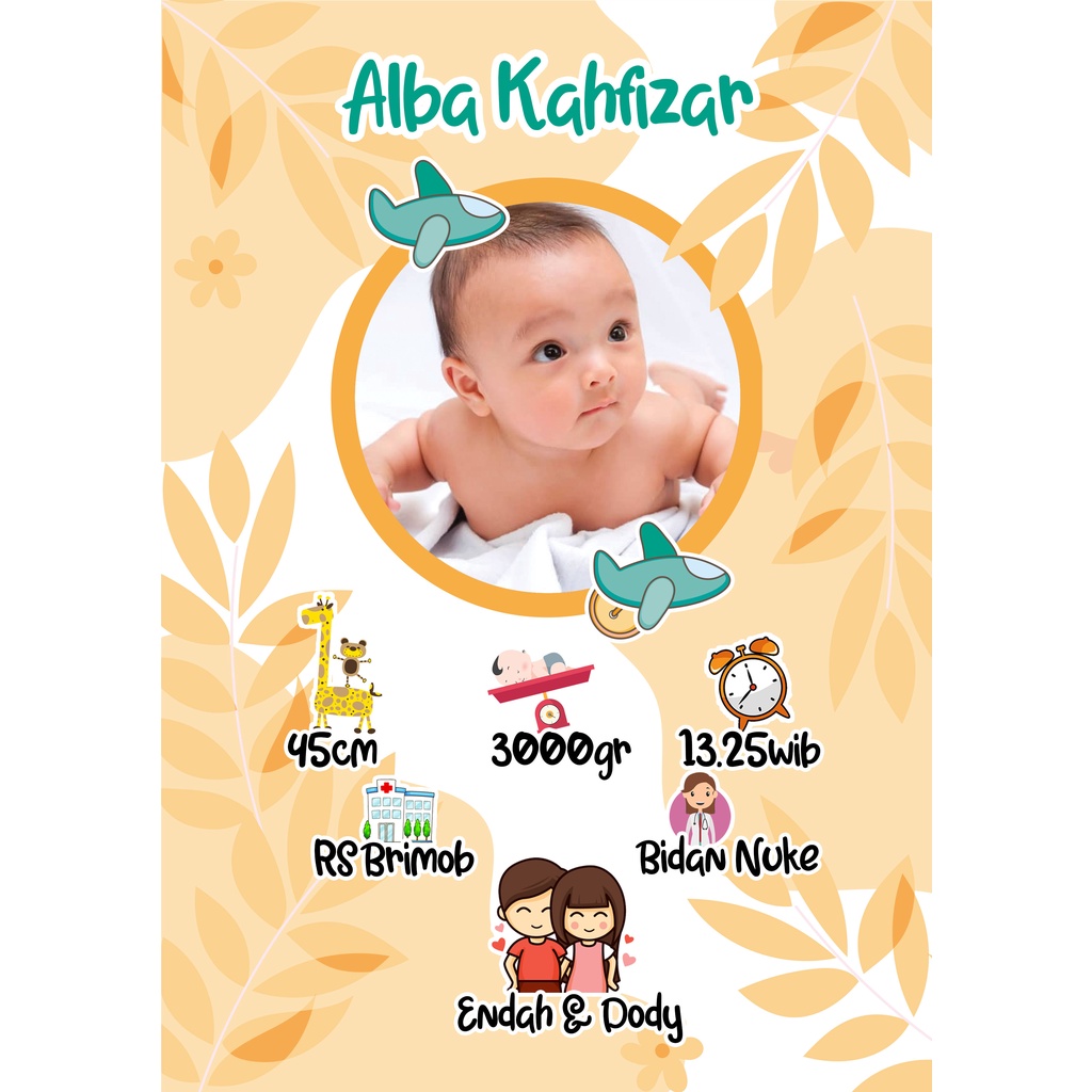 MILIKI DESAIN BIODATA BAYI HARGA TERJANGKAU BANYAK PILIHAN BIODATA ANAK BIODATA KELAHIRAN-18