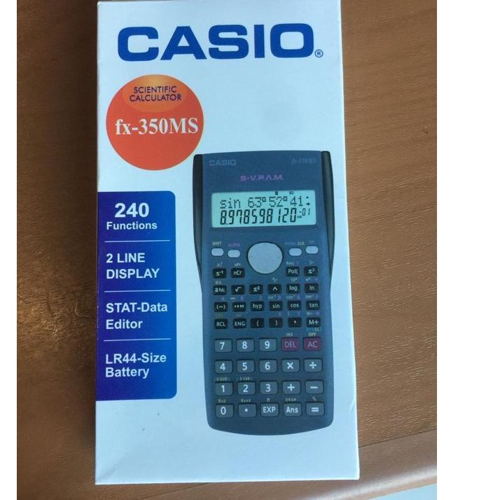 Jual Kalkulator Casio Scientific 350ms Indonesia Shopee Indonesia