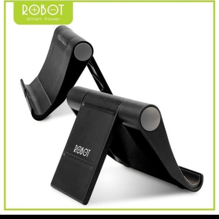 A_   Universal Stand Holder ROBOT RT-US01 Silicon Pad For lPhone / Android Black