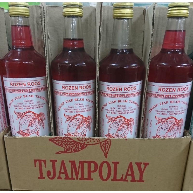 

Syrup tjampolay rasa rozen rose 620ml