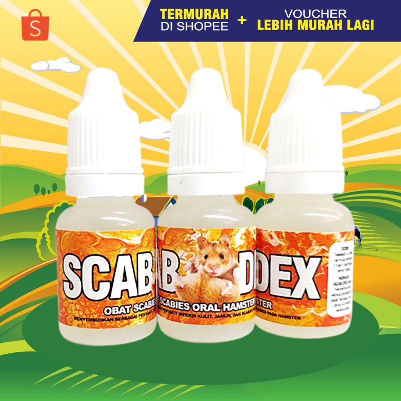 Obat Scabies Oral Hamster Obat Jamur Gudik Demodex Hamster Obat Infeksi Kulit Hamster