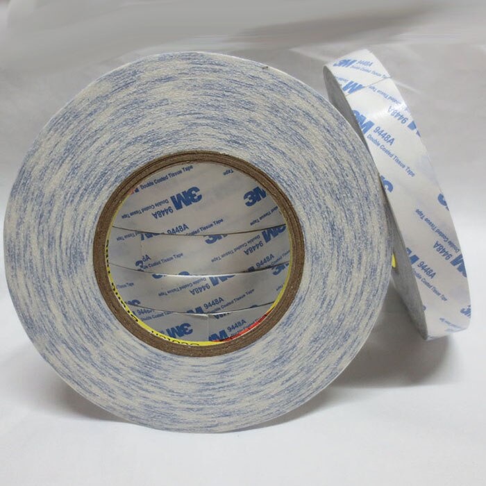 Lakban Double Side Strong Sticky Glue Tape 50 meter - ZNK9448 - White