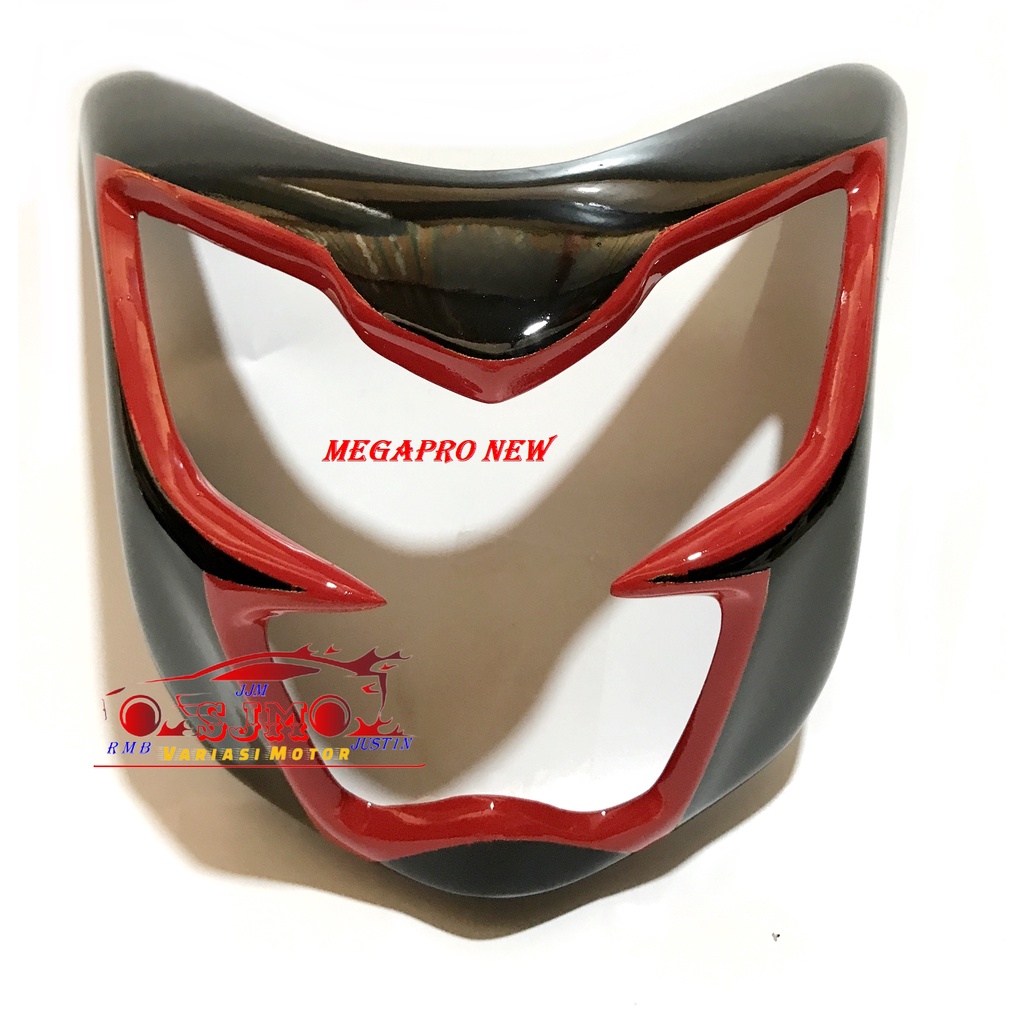 COVER LAMPU MEGAPRO NEW KARBU MEGAPRO NEW F1 LIST LAMPU HONDA MEGAPRO NEW