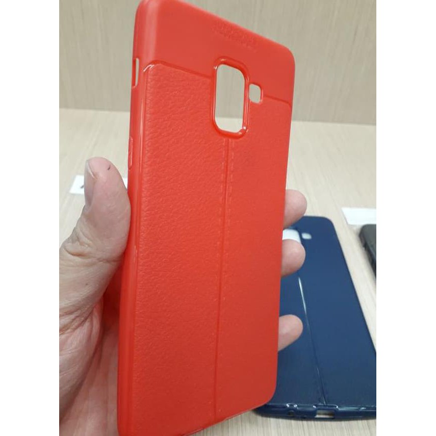 Autofocus Samsung A8 Plus 2018 6.0inch A8+ 2018 Leather Case AUTOFOCUS