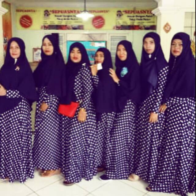 Gamis seragam pengajian murah