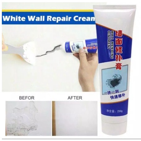 Wall Repair Pasta Dempul Penambal Dinding Cream Instan Water Proof