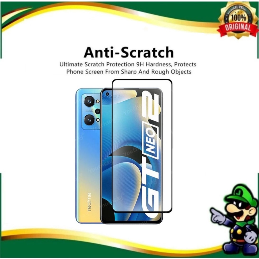 Tempered Glass REALME GT NEO 2 Pelindung Layar Depan