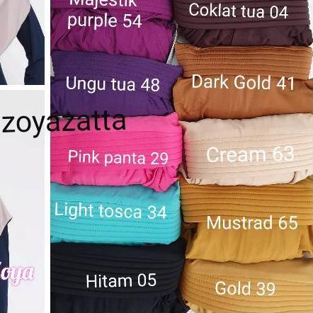 ZOYA HIJAB JILBAB INSTAN BERGO HUSNA CASUAL ZOYA ORI READY