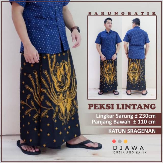 Sarung batik lintang