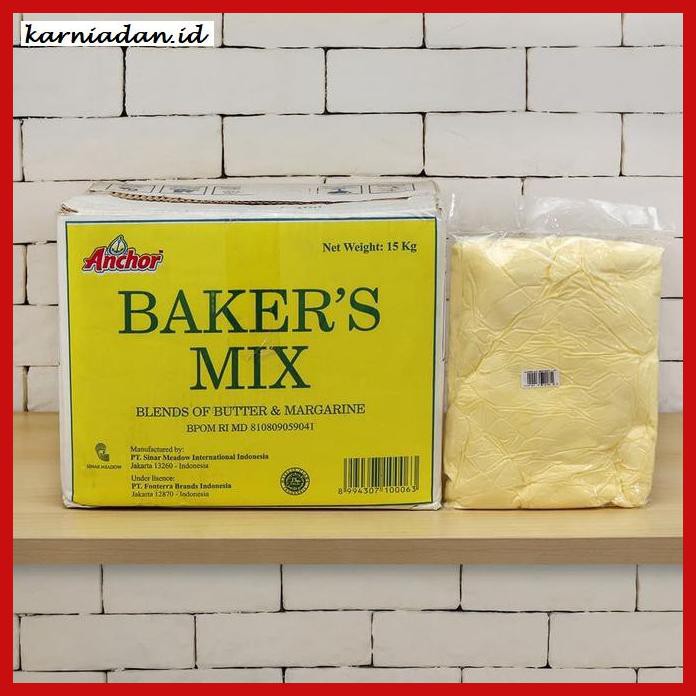 

Rettubagetnem- Anchor Bakers Mix Blending Margarine 1 Kg -Asli-Slii.