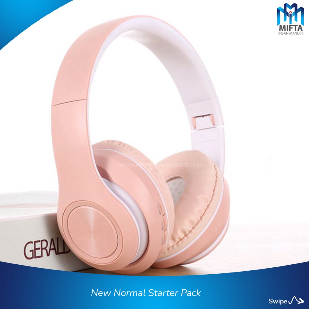 MTech HEADPHONE BLUETOOTH WIRELESS P33 / HEADPHONE WIRELES / HEADPHONE