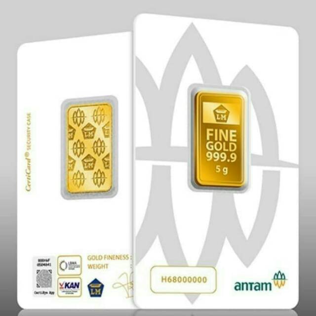  Gold ANTAM  5 Gram 5Gr 5 Gr 3 Gram 3Gr 3 Gr 2 
