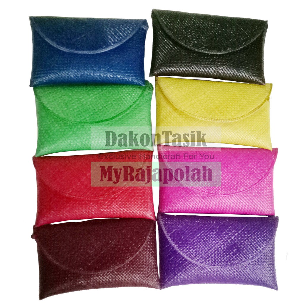 DT-17100 DOMPET PESTA ANYAMAN PANDAN FULL COLOR