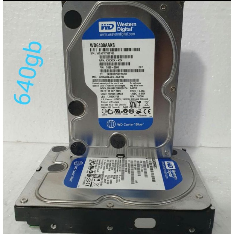Harddisk internal PC 3,5&quot; 640GB SATA