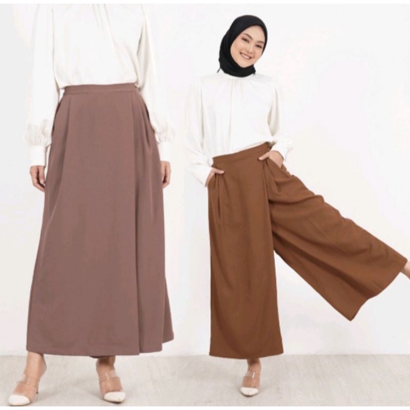 (PRELOVED) skort by rokgaliya // kulot lebar // rok kulot