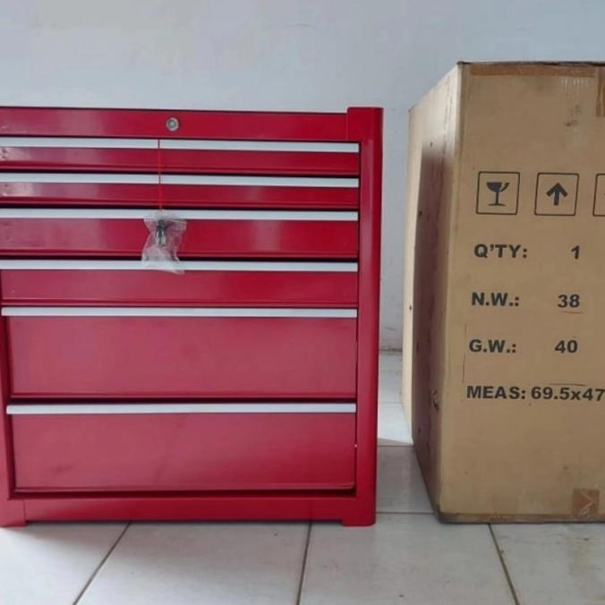 tool box cabinet drawer 6 laci ---Ready---