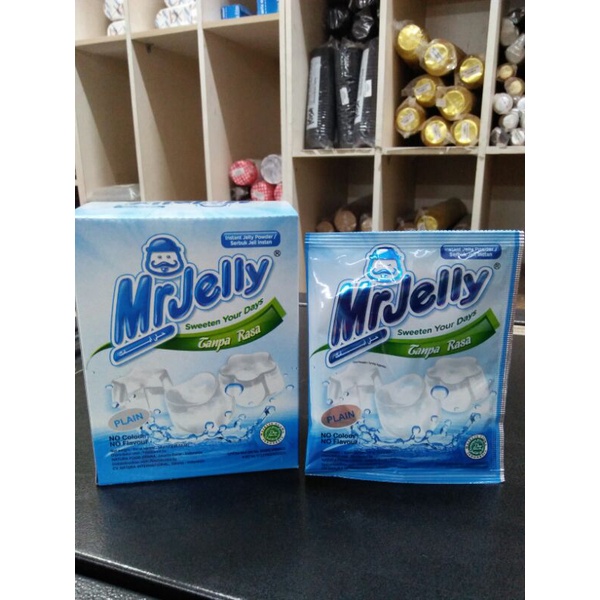 

MrJelly Serbuk Jelly Plain 15gr