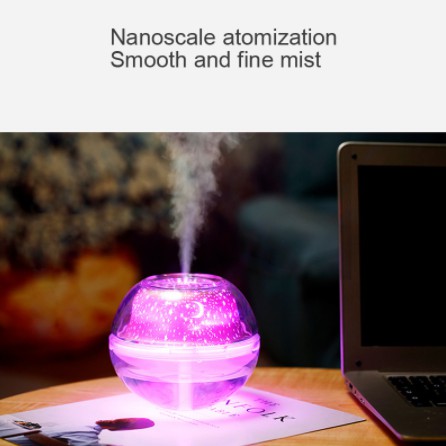 Aroma Diffuser Air Humidifier Aromatherapy LED Night Projection Lamp 500ml - HUMI H99