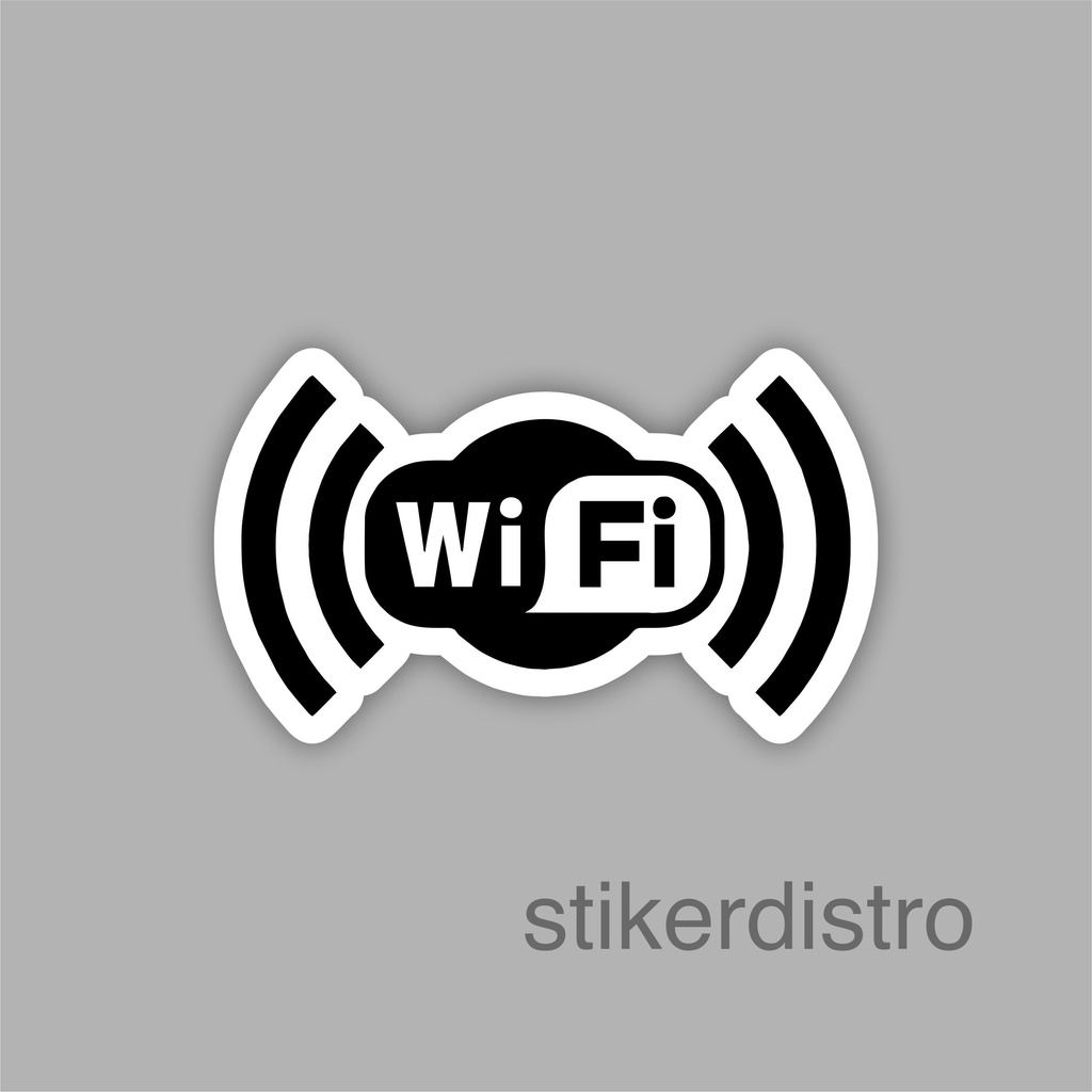 

Stiker Sticker Wifi area white Black Case Phone Logo Brand Band Aesthetic Termurah Pop Art Clothing Basic Tumblr Laptop HP Casing Striping Tempel Label Merk Dinding Graftac Vinyl High Quality decal