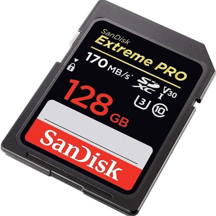 SD Card 128 GB | SanDisk Extreme Pro SDXC UHS-I Card 128GB Speed Up To 200mbps -  Original Garansi Resmi