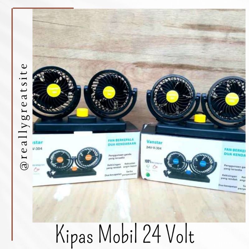 KIPAS ANGIN MOBIL 24 VOLT | KIPAS ANGIN TRUK