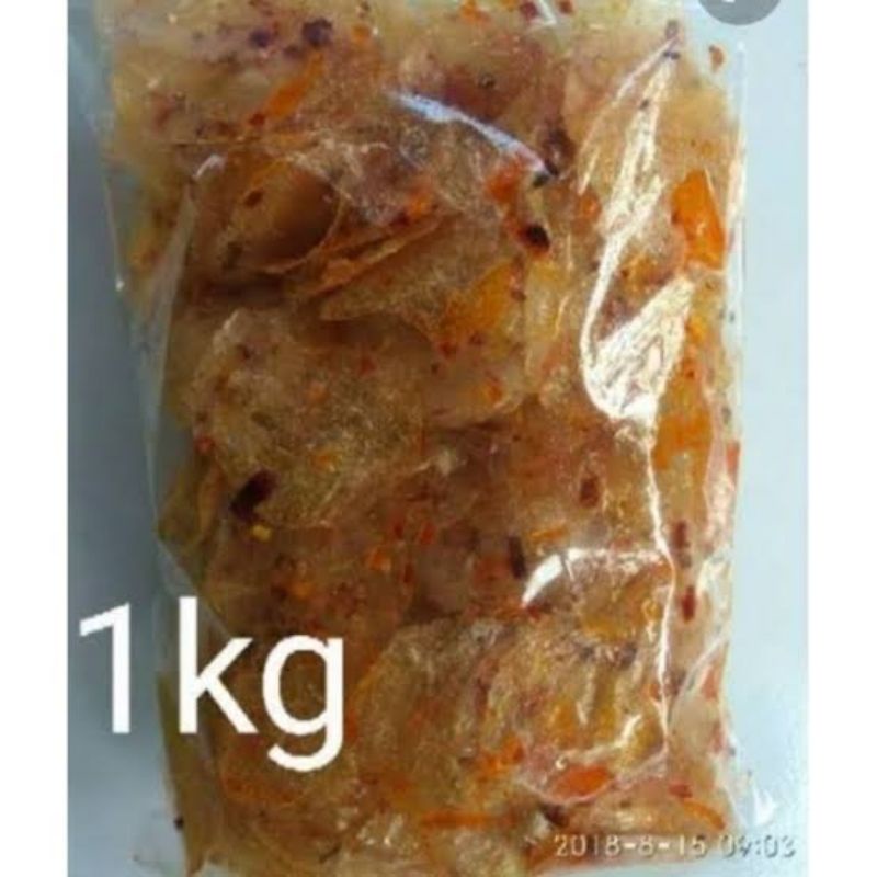 

Keripik Kaca Pedas Daun Jeruk 1 Kg / Kripca Berkah