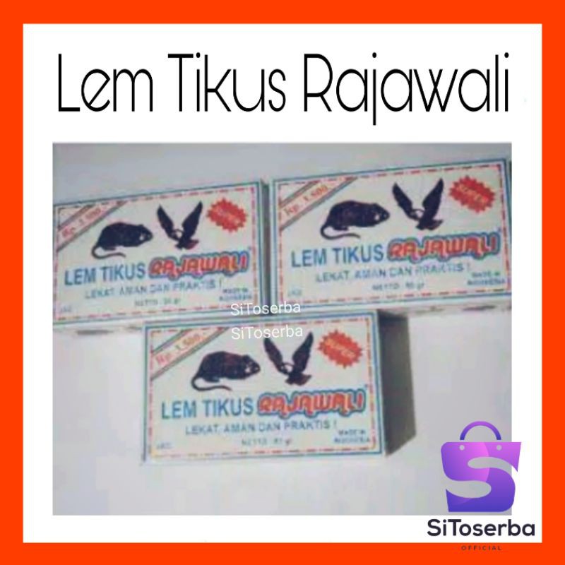 3 PCS LEM TIKUS REKAT KUAT CAP RAJAWALI - LEM TIKUS CAP GAJAH - RACUN TIKUS MAO WANG