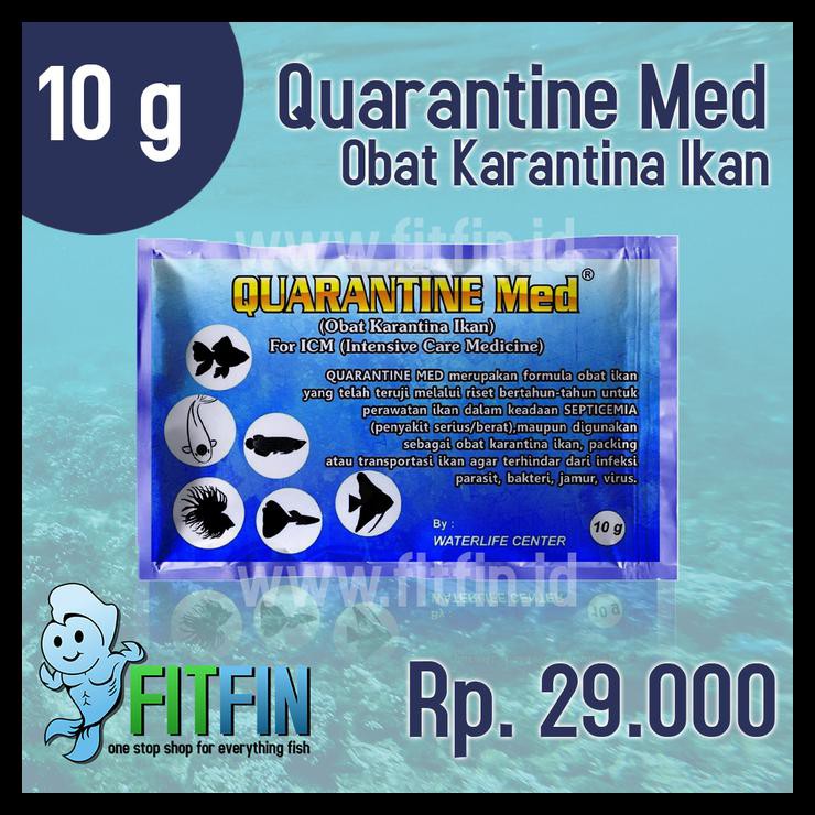 

SPECIAL Quarantine Med® 10 gr - Obat Karantina Ikan