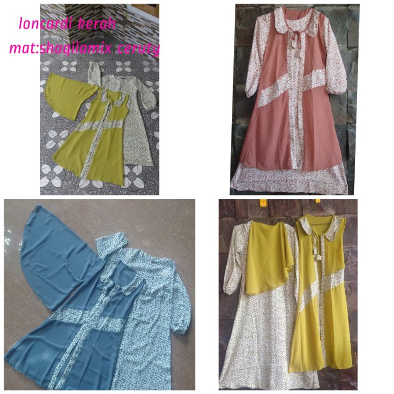 Set Gamis Anak Lebaran Cantik, shakila