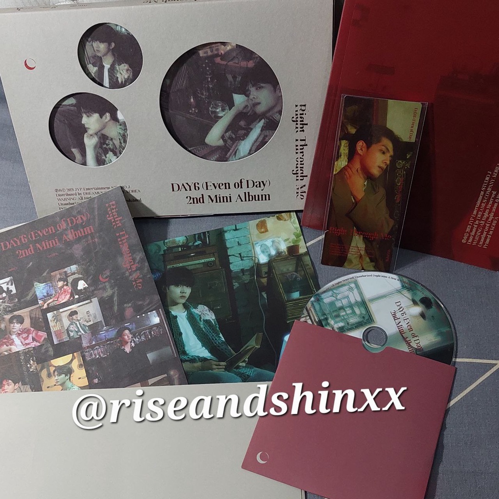 Album Only DAY6 Right Through Me