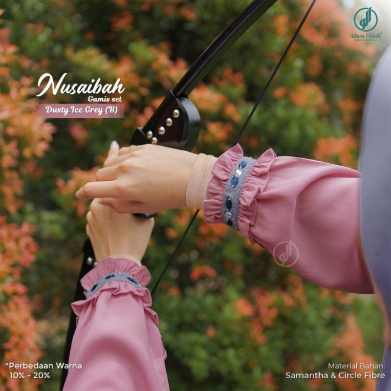Nusaibah Gamis Set ORi By Alwa Hijab