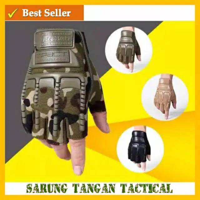 NEW ARRIVALS Sarung tangan half finger elegan grip anti selip non kulit