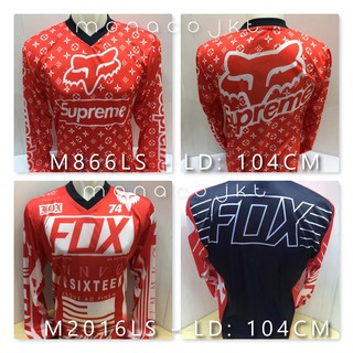 Jersey Baju Balap Racing Motor Cross Drag Bike Fox TERLAKU