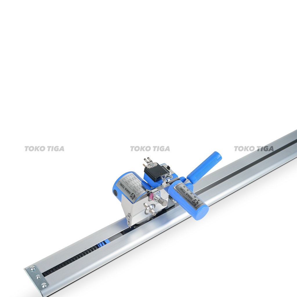 Mesin Potong Kain Lempar / Mesin Potong Rel / End Cutter Machine