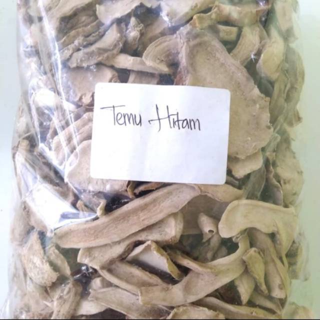 Kunyit / Kunir Hitam Kering Asli 500gr - Temu Hitam Kering - Temu Ireng